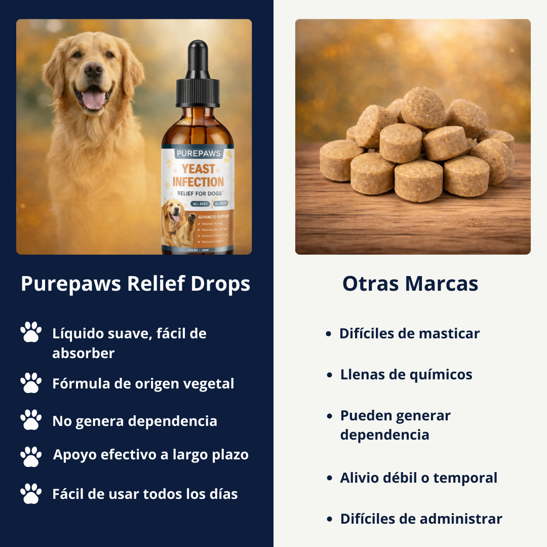 Alivio de la picazón y levadura